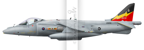 Harrier GR9a 4 Squadron